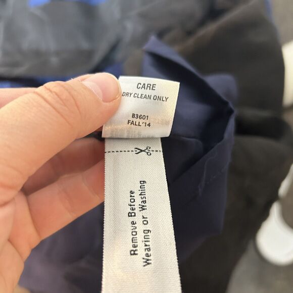 Madewell Women's Long Sleeve Color Block Shift Silk Mini Dress Size XS - Picture 5 of 6